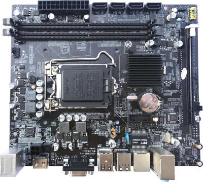 China JOEGE OEM H110 Chipset DDR3 ITX Socket Motherboard Desktop Support 1151 Intel Mini 6th/7th/8th/9th GEN Core i7/i5/i3 for sale