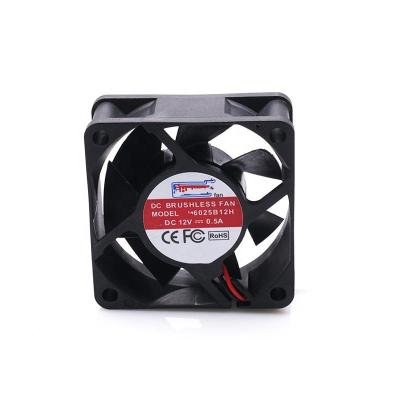 China Power Supply 6*6*2.5cm JOEGE 6025 High Speed ​​Fan With 7500rpm for sale