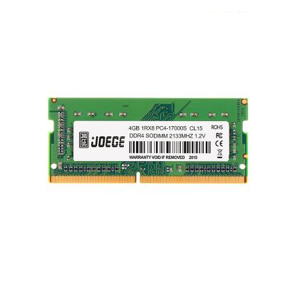 China original high quality 4GB PC4-17000S 4GB DDR4 2400Mhz computer memorization DDR4 LAPTOP for notebook for sale