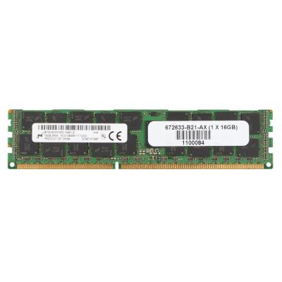 China Used Server RAM 2Rx4 PC3-12800R 16 GB 1600 MHz Server Memory For Original Micron Server RAM Used for sale