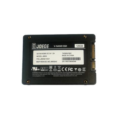 China Cheapest SSD Sata Drive 2.5 Joege Solid State Hard Drive Sata 3 6gb/s 120GB For Laptop for sale