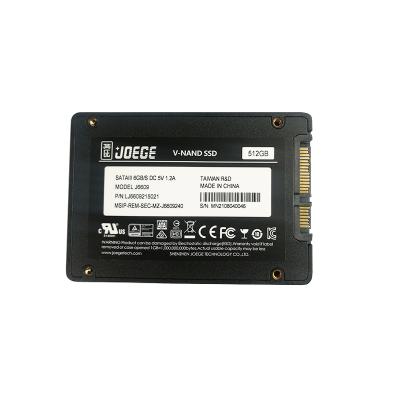 China New factory direct supply 512gb bulk package 2.5 ssd 2.5 ssd 2021 512gb hard drive for sale