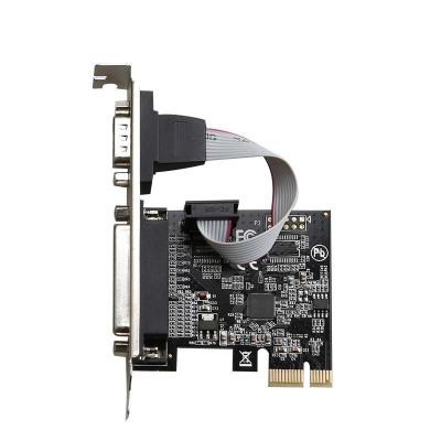 China JOEGE Low Price Guaranteed Quality PCIe1x to 1 Serial&1Parallel Port Expansion Card Other Computer Accessories JOEGE075 for sale