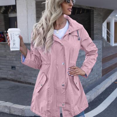 China Amazon dry clean coats 2021 new style winter design women's fashion relaxation rainproof gather size selling amazon coats wholesale for sale