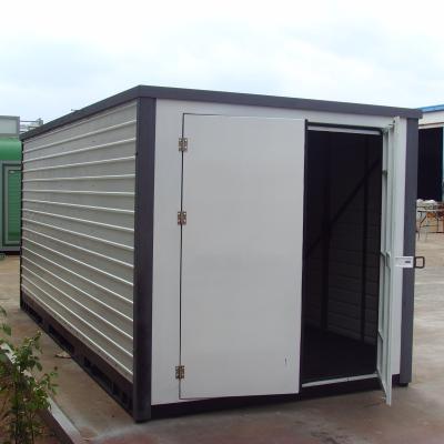 China Traditional/Industrial/Japanese/European 10ft 12ft 16ft 19ft Quick Quick Assemble Collapsible Prefab Container House For Storage Garage Warehouse for sale