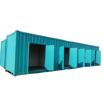 China Traditional/Industrial/Japanese/European Professional Production Prefab House Construction Prefab Warehouse 40ft Container Times House for sale