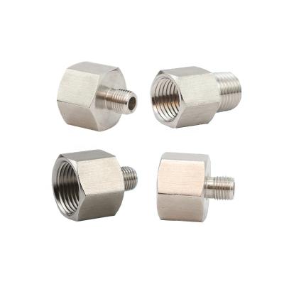 China 316SS 316 Stainless Steel Pressure Gauge Thread Adapter, Male To Female Reducer for sale