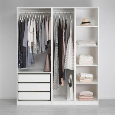 China Easy Clean Bedroom Furniture Open Wardrobe With Modern Design for sale