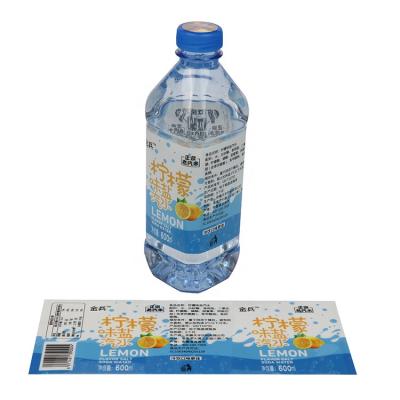 China Customized waterproof bopp wrap bottle waterproof label packaging by hand for sale