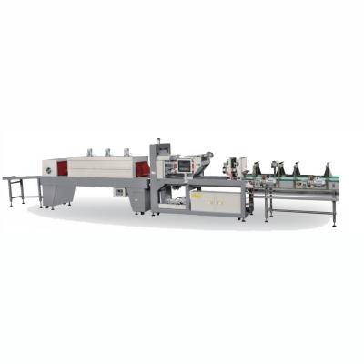 China Multifunctional Automatic Beverage Shrink Wrapping Machine Packaging Machine For Water Bottle for sale