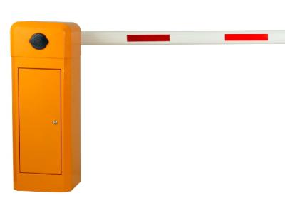 China Driveway Traffic Barrier Gate With Single Straight Boom For Vehicle Access Control for sale