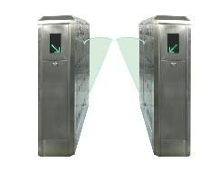 China Intelligent Vertical Tripod Turnstile Barrier Gate With RS232 Interface for sale