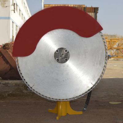 China GRANITE Cut Giant Saw Diamond Blade Sawing For Rock / Marble Mounted By Excavator for sale