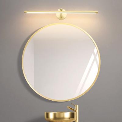 China Modern All Front Mirror Cabinet Special Led Bathroom Makeup Light Bronze Wall Lamp for sale