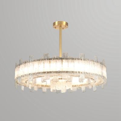 China Modern Decoration Art Living Personality Bedroom Home Dining Room Indoor Lighting Single Glass Chandelier for sale