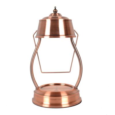 China Modern Retro Metal Wax Candle Bedside Bedroom Gift Diffuser Aromatherapy Table Cast Iron Desk Lamp for sale