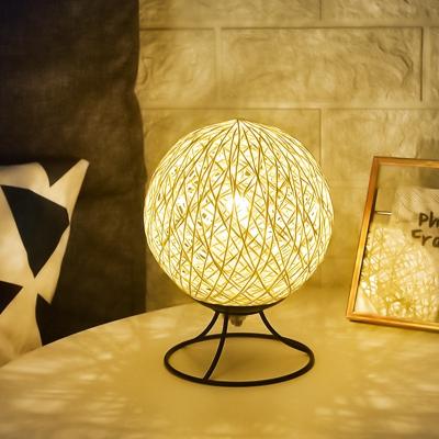 China Modern Creative Led Starry Night Decorative Light Usb Table Bedroom Bedside Starry Desk Lamp for sale