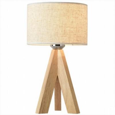 China Modern Simple Table Bedside Bedroom Wooden Guest Room Small Decoration Study Modern Guest Room Desk Lamp for sale