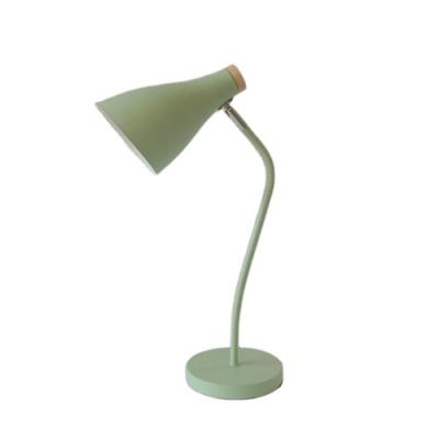 China Good Quality Modern Trendy Green Adjustable Height Night Desk Table Lamp For Hotel Decorative With On-off Switch for sale