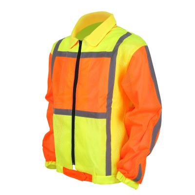 China Construction Safety Reflective High Visibility Work Reflective Water Proof Shirt Clothing for sale