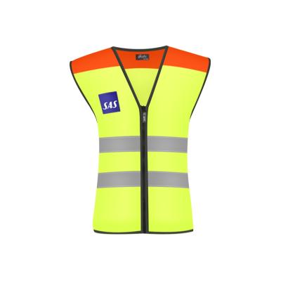 China Wholesale Custom Construction Night Reflective Vest Safety Logo Vest Water Proof Factory Safety Reflective Clothing for sale