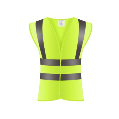 China Water Proof Promotion Safety Recycling Reflective Vest Climbing Reflective Vest Polyester Material for sale