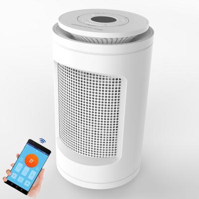 China 2020 New Mini PTC Household Heater Portable Electric Heater With Adjustable Thermostat 1200W PTC Heater for sale