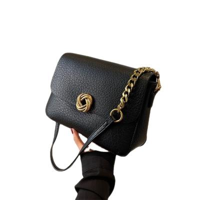 China Others 2023 hot autumn and winter high-grade light luxury leather fashion popular texture handbag single shoulder crossbody bag for sale