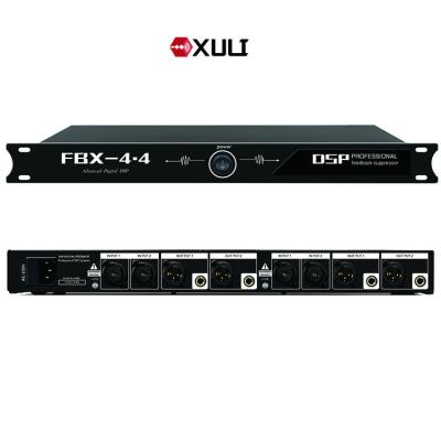 China FBX4.4 Function 4 Channel Professional DSP Amplifier Pre Processor Mixer Auto Return Sound Noise Suppressor For Sale FBX-4.4 for sale