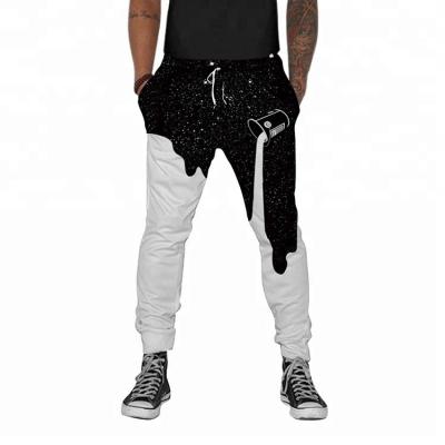 China 2021 new style custom men's graphic loose men's breathable pants and pants mens dance breeches for sale