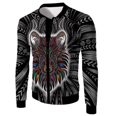 China Breathable Custom Made Top Quality Bomber Men Jacket With Fashion Printing for sale