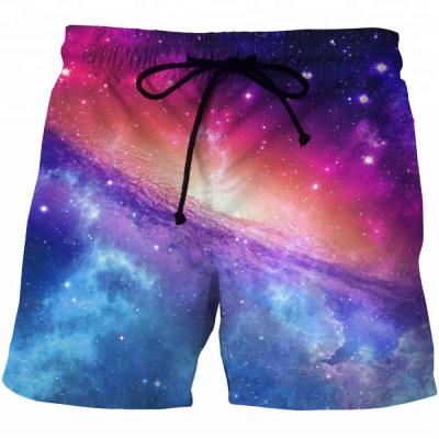 China Full Print Breathable High Quality Polyester Customized Casual Colorful Men Beach Shorts for sale