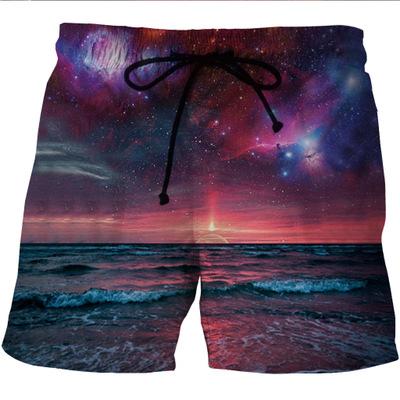 China Breathable MOQ 1 DropShipping 3d Printed High Quality Custom Logo Swim Shorts Men Board Shorts Swimwear Beach Pants Shorts Wholesale for sale