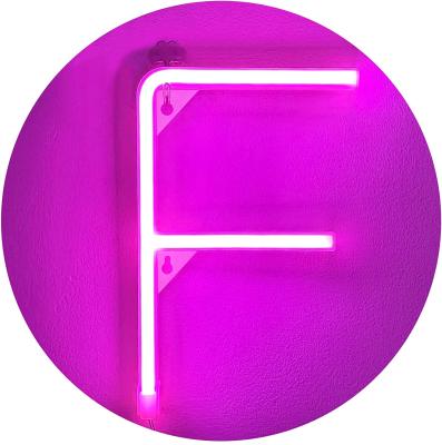 China Night Light Up Decor Neon Alphabet Wall Art Light Letters Marry Me Decorations Bedroom Wedding Party Pink Light Letter for sale