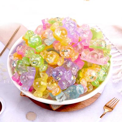 China Simple hot sale cute flat back simulation gillter candy cabochons for DIY craft for sale