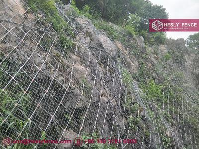 China SNS Active Rockfall Protection Netting | Double Layer Mesh | HESLY Brand | China Factory Sales for sale