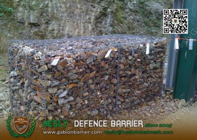 China HESLY Architectural Welded Mesh Gabion | 1X1X1m | 100X100mm mesh opening for sale