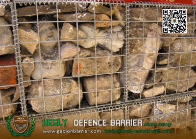 China 50X50mm mesh opening | Architectural Welded Wire Gabion Box | 1X1X0.5m for sale