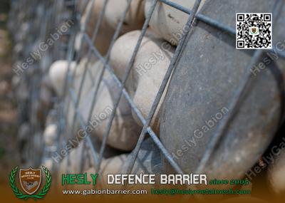 China 2X1X0.5m Architectural Welded Wire Gabion Box | 100X100mm mesh opening for sale