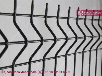 China 3D Welded Wire Mesh Fence Panels | RAL6005 dark green color | China Metal Fence Supplier for sale