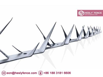 China Stainless Steel 304 Razor Wall Spike | Fence Top Spike | Hesly Fence China Factory Exporter for sale