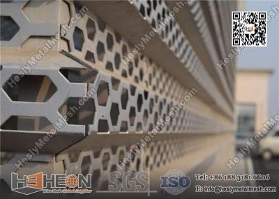 China Perforated Metal Mesh Facades for sale