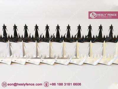 China Fence Topping Razor Spikes | High Security Anti Climb | HeslyFence Brand | China Factory Sales for sale