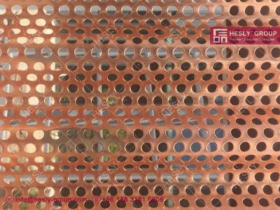 China Brass Diamond Hole Perforated Metal Plate | China Factory Direct Sales for sale