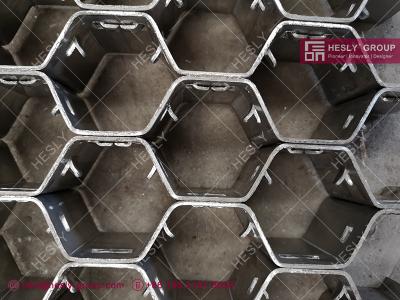 China 310S offset clinch Hexmesh for Cat Crackers Lining | 50mm depth, 14ga thickness, 2