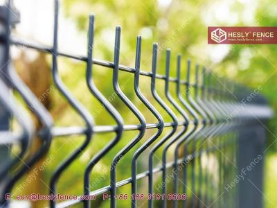 China 3D Welded Wire Mesh Panels Fence, RAL6005 PVC coated, 1.8mX2.5m, China Manufacturer for sale