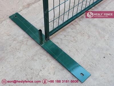 China Dark Green Color Temporary Construction Fence Panels | 8