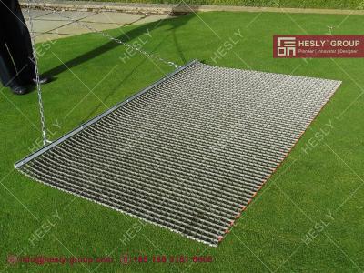 China 6'X6' Flexible Steel Drag Mat for any surface | HESLY China Manufacturer supplier for sale