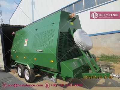 China Mobile Security Razor Barrier Trailer for sale