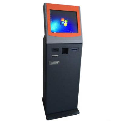 China SDK Automated Airport Ticket Vending Machine with Cash Acceptor and QR Code Reader for sale